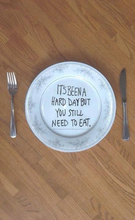 I wish people would stop telling others to starve themselves or make people think it is okay to "not eat"...people have no idea how much they negatively influence other people. Posting a stupid thinspiration photo telling someone to "not eat"...isn't self expression. That's just plain self hating and sick...Many people are actually suffering with serious eating disorders right now, and if you shame them into not eating, you are being self destructive, much like an eating disorder, itself